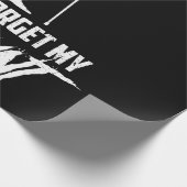 私の忘れディスカウントをしない – おもしろい高齢者 ラッピングペーパー (角)