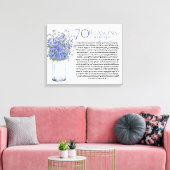 私の忘れ結び目70私たちが愛する理由 キャンバスプリント (インサイチュ (リビング))