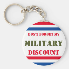 私の忘れ軍隊割引しない キーホルダー