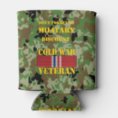 私の忘れ軍隊割引しない 缶クーラー (裏面)