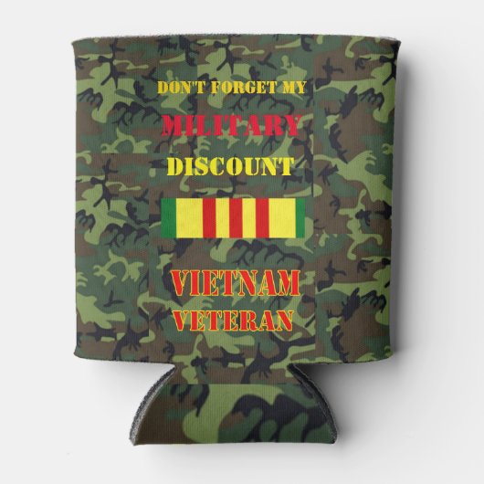 私の忘れ軍隊割引しない 缶クーラー (正面)