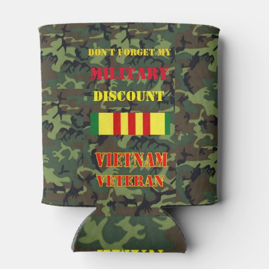 私の忘れ軍隊割引しない 缶クーラー (裏面)