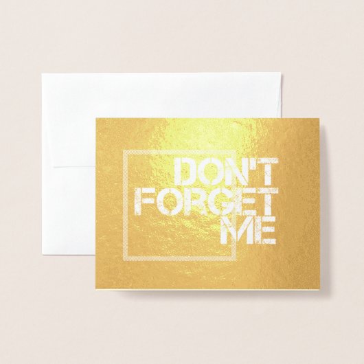 私の忘れTouch文保に含めない 箔カード (封筒付き正面)