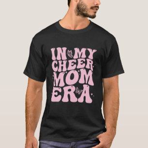 私の応援ママエラおもしろいチアリーティングサッカーモ Tシャツ