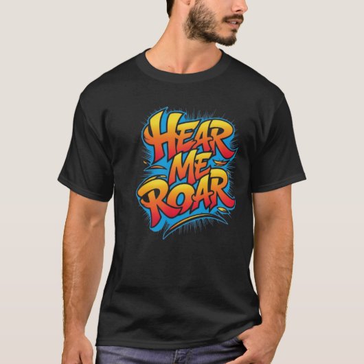 私の怒りを聞け Tシャツ (正面)