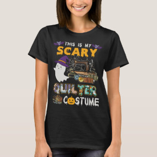 私の怖いキルターの衣装ハロウィンソー Tシャツ