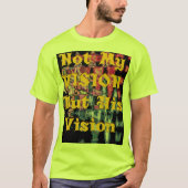 "私の思いではなく彼の思い" | 信仰にインスパイアされたB Tシャツ (正面)