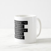 私の思い出によ最高のり コーヒーマグカップ (正面右)