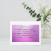 私の思考を見つめる ポストカード (スタンド正面)