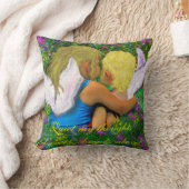 私の思考を静めて下さい クッション (ブランケット)