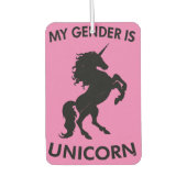 私の性別はユニコーンだ カーエアーフレッシュナー (正面)