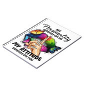 私の性格と態度 ノートブック (左側)