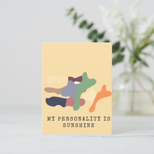 私の性格はサンシャイン シーズンポストカード (スタンド正面)