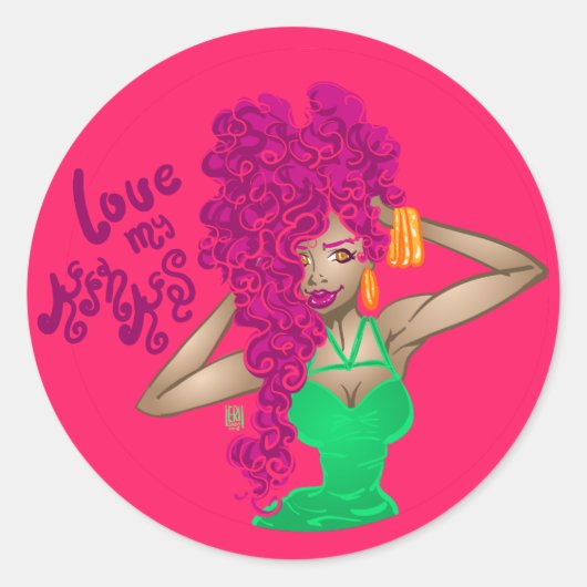 私の性癖を愛しなさい ラウンドシール (正面)