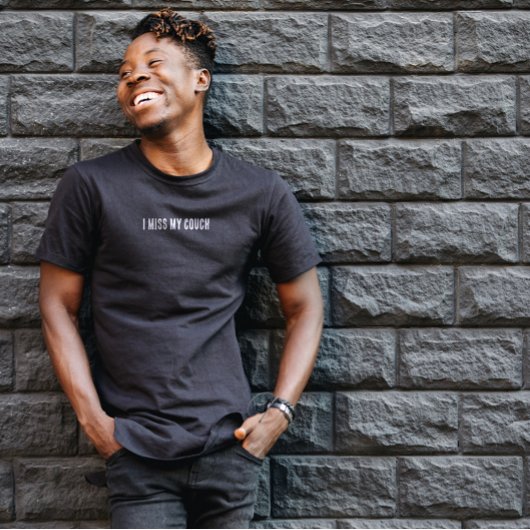 私の恋しく思ソファTシャツ Tシャツ