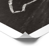 私の恋しく思パパ炭のスケッチバイレイチェル・ドレーザル ポスター (角)