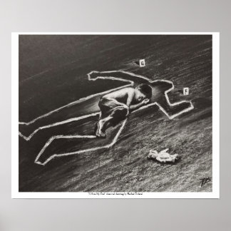 私の恋しく思パパ炭のスケッチバイレイチェル・ドレーザル ポスター