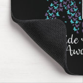 私の恋しく思父は毎日独身の自殺を防ぐ マウスパッド (コーナー)