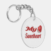 私の恋人のバレンタインデー キーホルダー (正面左)