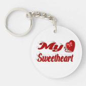私の恋人のバレンタインデー キーホルダー (正面)
