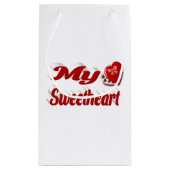 私の恋人のバレンタインデー スモールペーパーバッグ (裏面)