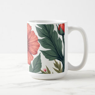 私の恋人の花は永遠 コーヒーマグカップ