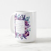 私の恩寵は十分なマグカップ コーヒーマグカップ (正面左)