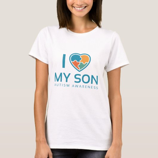 私の息子が大好き Tシャツ (正面)