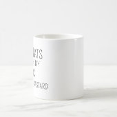 私の息子でよかったね コーヒーマグカップ (中央)