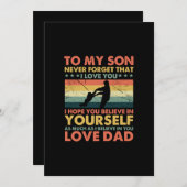 私の息子にとって、あなたの汗を愛しているのは絶対に分からない シーズンカード (正面/裏面)