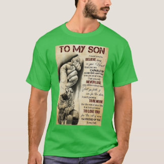 私の息子に私はあなたのハート信じの深いをしたい Tシャツ