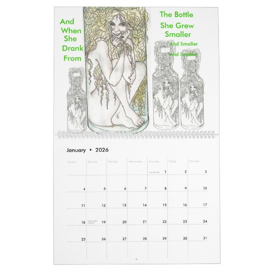 私の息子のためのカレンダー カレンダー (1月 2026)