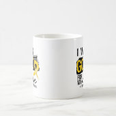 私の息子のための幼年期の蟹座のリボン コーヒーマグカップ (中央)