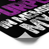 私の息子のオーバードーズの記憶の衣服の目的が待っている ポスター (角)