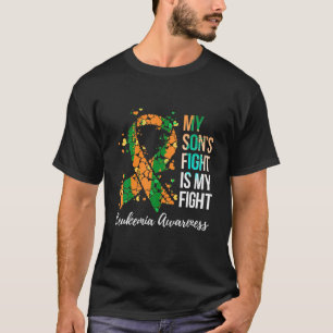 私の息子の戦いは私の白血病認識度T Sh Tシャツ