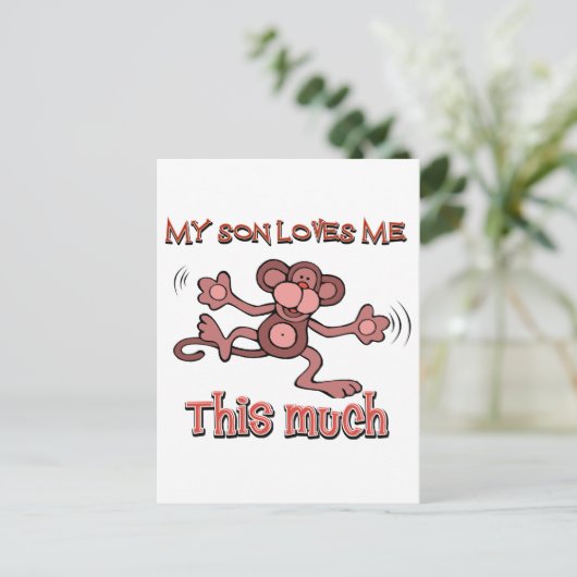 私の息子はこんなにも私を愛している ポストカード (スタンド正面)