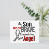 私の息子は天使1脳がん ポストカード (スタンド正面)