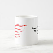 私の息子は安全保ちます! コーヒーマグカップ (中央)