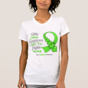 私の息子は強いリンパ腫を戦うために私をインスパイア Tシャツ