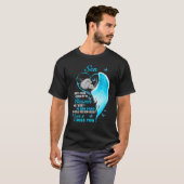私の息子は私が愛する天国に登ることができれば Tシャツ (正面フル)