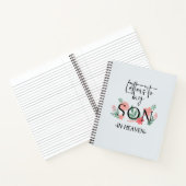 私の息子への手紙天国悲しみノート ノートブック (内部)