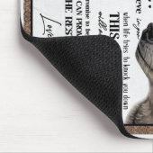 私の息子への狼は決してあなたの忘れパパギフトを愛していない マウスパッド (コーナー)