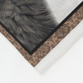 私の息子への贈り物、母と息子、息子へのラブレター フリースブランケット (角)