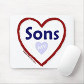 私の息子を愛して下さい マウスパッド (マウス)