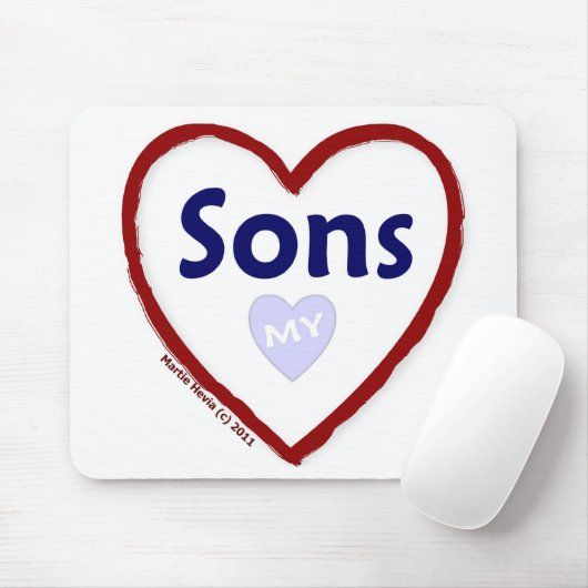 私の息子を愛して下さい マウスパッド (マウス)