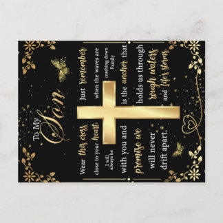 私の息子ギフトには、蝶の恋人、フローラの息子の手紙 案内ポストカード