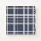 私の息子バッファロープレイドの木フェイクの写真への手紙 ノートブック (裏面)