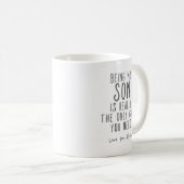 私の息子マグ·ソン·ギフおもしろいト·マグ コーヒーマグカップ (正面右)