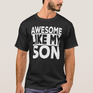 私の息子素晴らしのパパのジョークのようにパパパパVi父 Tシャツ