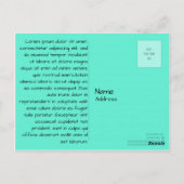 私の恵みは十分である（2コリント12:9） ポストカード (裏面)